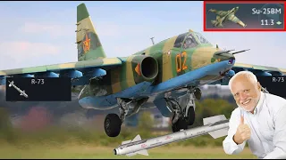 Su-25BM With R-73 Orbital Strike