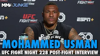 Mohammed Usman: Comparisons to Brother Kamaru Are a 'Blessing' | UFC Fight Night 228