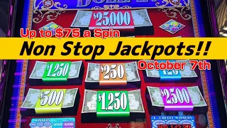 Non Stop Slot Play on Oct.7th🤩 Slot Machine at Yaamava Casino 赤富士スロット