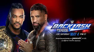 Damien priest versus "main event" Jey uso at Backlash France official theme song!