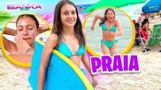 UM DIA NA PRAIA COMIGO!! - BIANKA