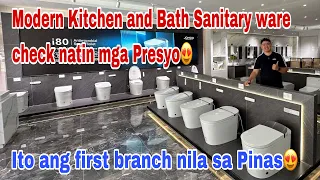 Modern Kitchen and bath sanitary ware ang mga inooffer nila dito! Shower,bath tub,smart toilet atbp.