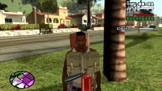 Миссия Beat down on b-dup Свержение би дапа Прохождение GTA SA.avi