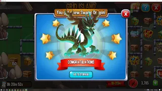 I got Swarp Dragon - Dragon City