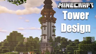 How to Build a Simple Tower in Minecraft [Tutorial]
