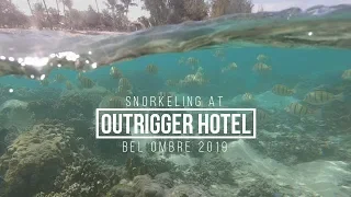 Snorkeling at Outrigger Hotel,  Bel Ombre 2019