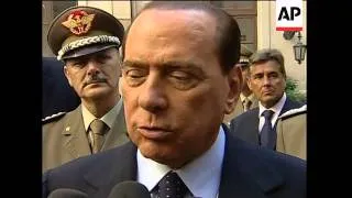 Scene of blast that killed 6 Italian troops, 10 Afghans, Berlusconi