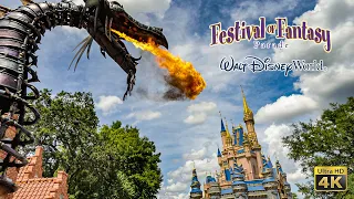 Festival of Fantasy Parade 4K Magic Kingdom Walt Disney World 2022 07 09