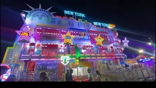 The NYC Fair Maze Walk Through with a toddler