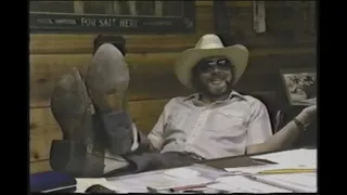 Hank Williams Jr. "This is what it's like in the big time friends" (VHS 1992)