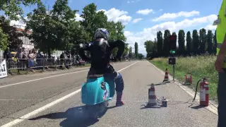 Accelerazione vespa. Trecasali 2015