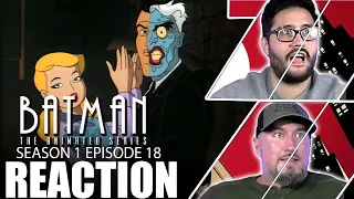 Men in their 30s REACT to Batman The Animated Series! 1x18 | "Two-Face Part 2"