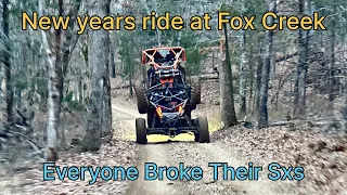 Fox creek in Hollister, MO New Years ride!