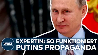 UKRAINE-KRIEG: So funktioniert die Propaganda von Wladimir Putin in Russland