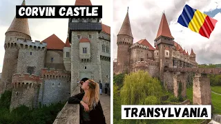 Exploring CORVIN Castle, TRANSYLVANIA (2021) | Most Beautiful Castle in the WORLD 🇷🇴