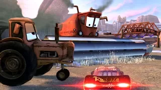 CARS 3 FRANCAIS EPISODE COMPLET JEU Franck Taureau Moissonneuse Flash McQueen Mack Truck et Martin