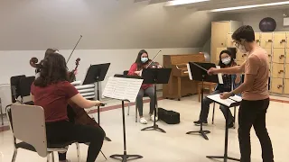 How I Wrote a String Quartet Piece