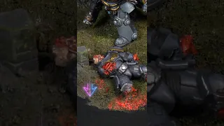 Destroying A Space Marine