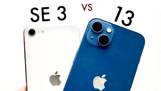 iPhone SE (2022) Vs iPhone 13 Mini / 13 Camera Comparison!