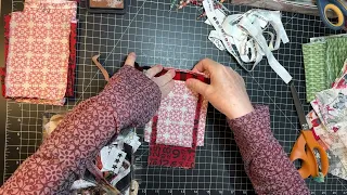 Forgotten Friends Friday!  Craft with Me! - Fabric Flips for Retreat Journal Covers!