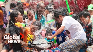 Thailand’s annual Songkran water festival kicks off with a splash in Bangkok