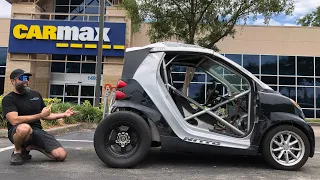 Taking My 600hp Turbo K-Series SmartCar To Carmax...Their Offer was Hilarious.