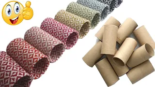 2 great ideas with cardboard ROLLS of DIY toilet paper