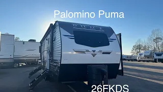 2022 Palomino Puma 26FKDS