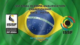 10m Air Pistol Men - Rio De Janeiro (BRA) - ISSF Olympic Qualification Championship 2024