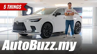 Lexus RX 500h F Sport launched in Malaysia, from RM499k - AutoBuzz