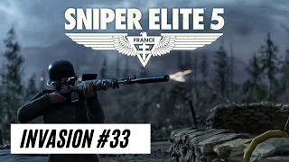Sniper Elite 5 - Axis Invasion 33rd Win - Mission 7 Secret Weapons in 4k