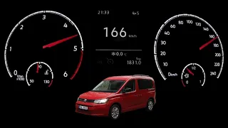 Acceleration test | 2021 Volkswagen Caddy 2.0 TDI 75 kW