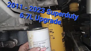 MDD PERFORMANCE - 2011 - 2023 Ford Superduty Oil Filter Cat Filter Upgrade