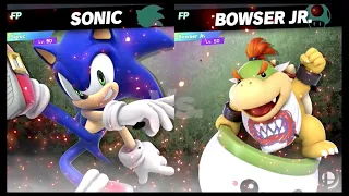 Super Smash Bros Ultimate Amiibo Fights  – Request #18021 Sonic vs Bowser Jr