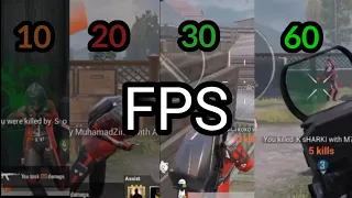 10 FPS VS 90 FPS Challenge | FPS MATTER?? | Samsung Device PUBG MOBILE