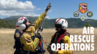 Air Rescue Operations Training with Boggs Mountain Helitack Crew