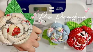 How to make Rose Pincushion | HappyBankyCraftymom