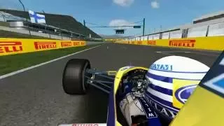 F1 1989 rFactor | Riccardo Patrese Williams FW12C Onboard Lap Hungaroring