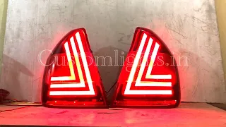 Hyundai Accent old LED Taillights with matrix indicator by Customlights 9717515210