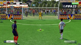 FIFA 23 | France vs. Argentina | Penalty Shootout | Messi vs Mbappe - Gameplay PC