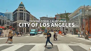 [Full Version] Driving Los Angeles and California Pacific Coastline, Santa Monica, Beverly Hills, 4K