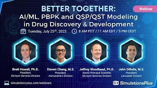 Better Together: AI/ML, PBPK and QSP/QST Modeling in Drug Discovery & Development