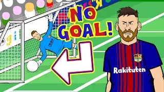 🤔MESSI - DISALLOWED GOAL CONSPIRACY!🤔(Parody Valencia vs Barcelona 1-1)