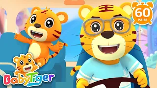 Wheels On The Bus🚌 + More Kids Songs | Nursery Rhymes | Kids Video - BabyTiger