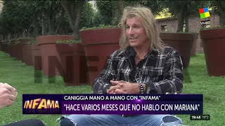 Claudio Caniggia rompió el silencio en Infama (Parte 1)