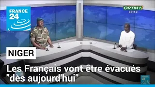 Niger : les Français vont être évacués, une opération organisée "dès aujourd'hui"