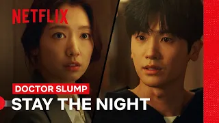 Park Hung-sik ask Park Shin-hye to Stay the Night | Doctor Slump | Netflix Philippines