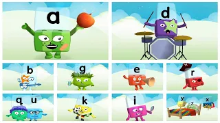 ALPHABLOCKS Letter Song – Learn ABC Phonics from A to Z for Kids