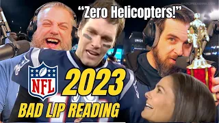 Reacting to NFL 2023: A Decade Of Bad Lip Reading