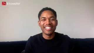 Kelvin Harrison Jr.: "Movies and books are our new escapism" THE HIGH NOTE videocall